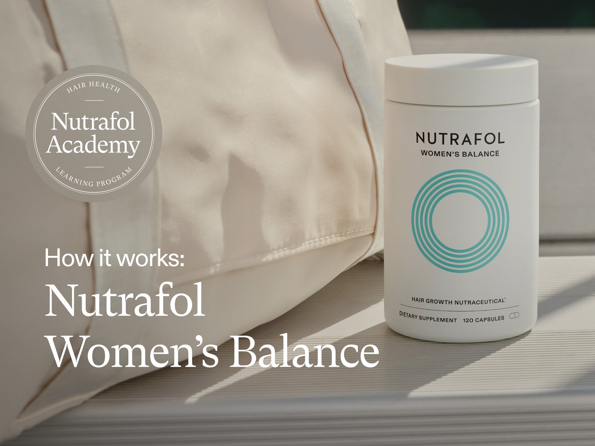 How Nutrafol Women's Balance Supports Hair Through Hormonal Change
